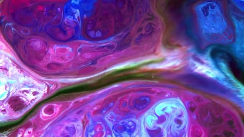 Abstract Colorful Ink Movements Spreads On Water Texture 502