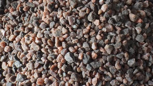 Pile of Himalayan Black Salt Close Up Shot
