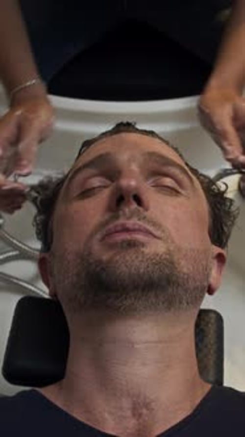 Relaxing Hair Wash and Massage at Hair Salon