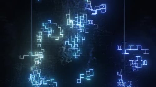 Transfert de données à l'intérieur d'un concept d'activation de réseau neuronal IA informatique