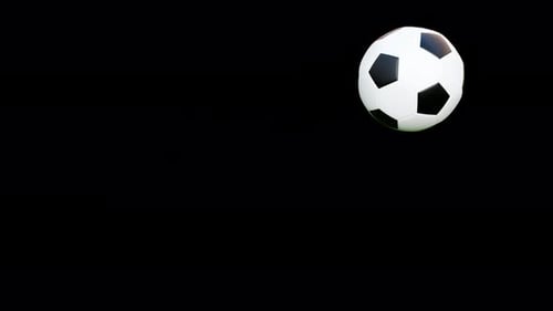 Footballer Shooting 01 4K