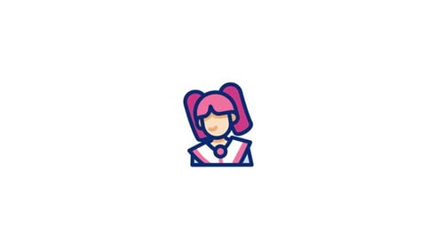 Superhero Animated Icon