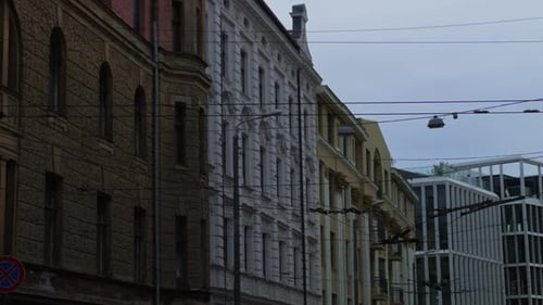 Old Buildings Architecture in an Urban City