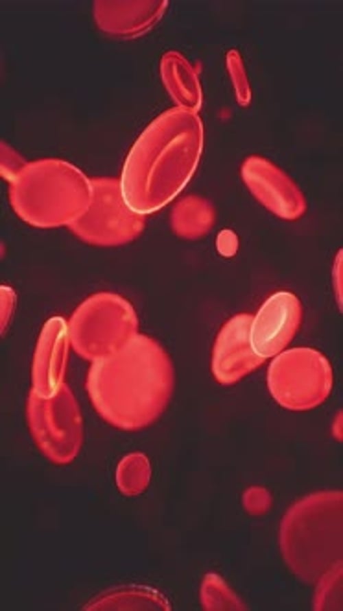 Healthy Human Red Bloodcells Abstract Concept
