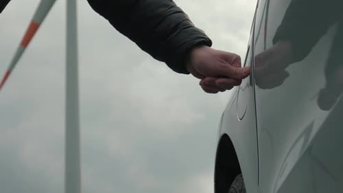 EV Car Windmill