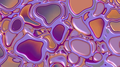 Abstract Liquid Shapes Morphing Background Animation