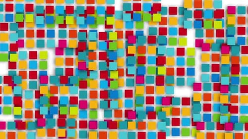 Stone Icons Loop Background