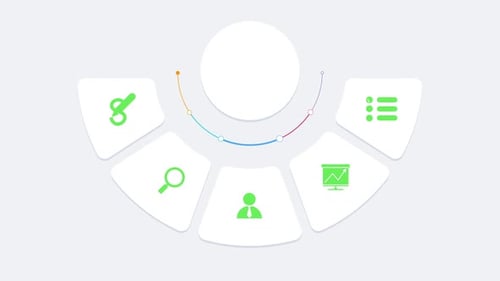Green Business Diagram Overlay