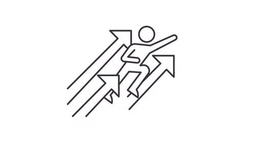 Animated Growth Linear Icon