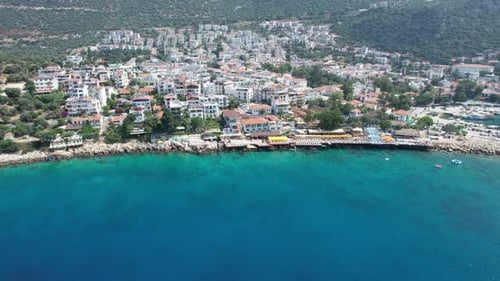 Die Stadt Kas an der türkischen Riviera