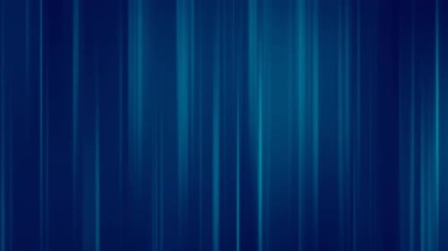 Abstract Blue Vertical Light Streaks Motion Background