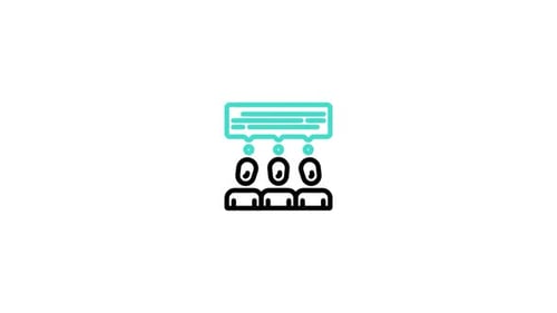 Animiertes Publicimage Symbol