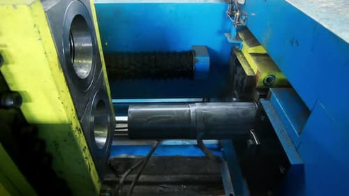 Operating the Machine/Manufacturing Process/Production Line at Manufacturing Plant/Manufacturing Of