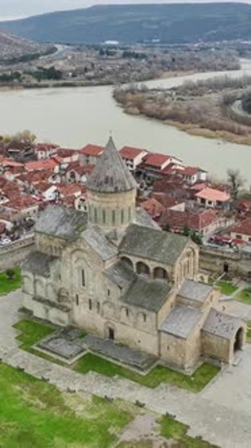 Vertical Video Mtskheta A Journey Through Georgia's Past