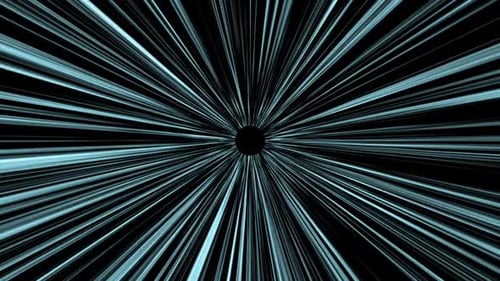 HD Hyperspace Travel Warp Speed Science | Fiction Space Tunnel Background Loop