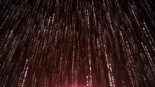 Binary Code Cyberspace Data Flow Texture Script Data Line Stream to Cloud Tunnel Motion Trails