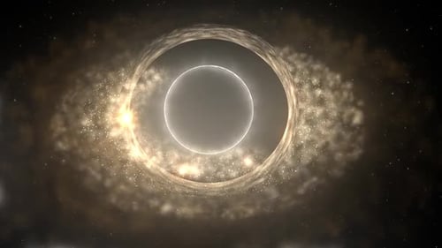 Black Hole simulation in the interstellar space