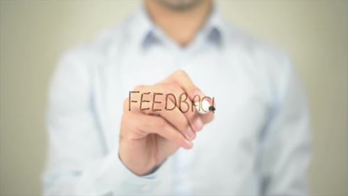 Feedback, Writing on Transparent Screen