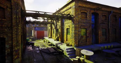 Urban Decay Showcases Forgotten Beauty in an Ancient Industrial Area