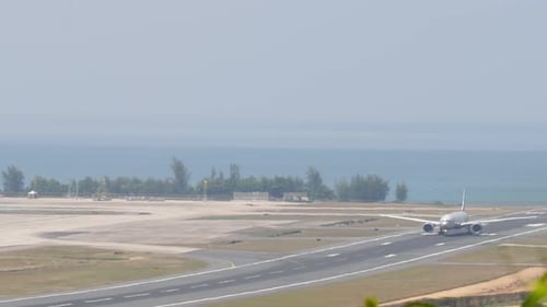 Wide Body Airliner Departure