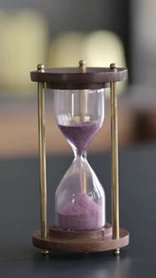 Hourglass, vertical video