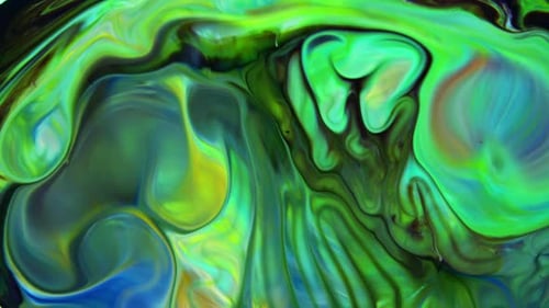 Abstract Colorful Ink Movements Spreads On Water Texture 454