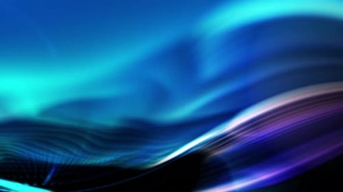 Abstract Fluid Light Wave Animation Background