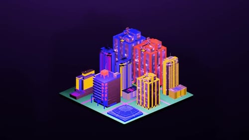 Construcción de ciudades isométrica