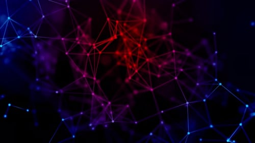 Technology Plexus Network Background V4
