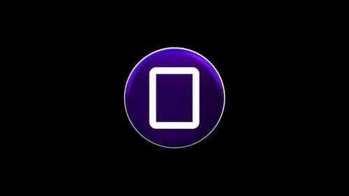 Crop Portrait Icon