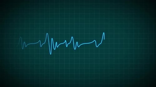 Heart Beat Pulse animated video, medical concept
