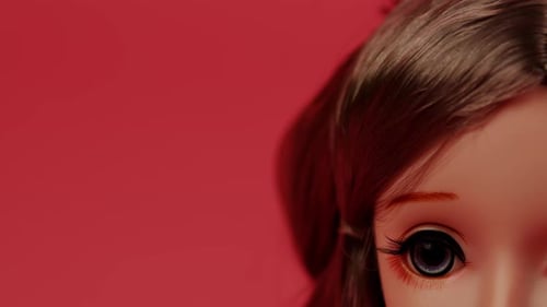 Lips of Beautiful Doll