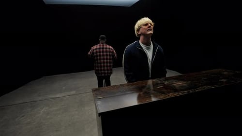 Vocalist Performing With A Pianist In Studio