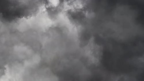 Stormy Sky With Lightning Flashing background