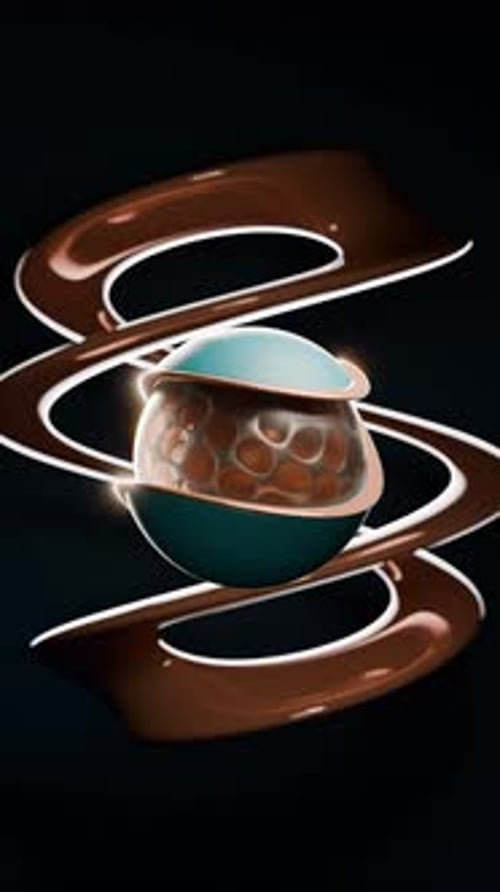 Strange Shapes 3D Loop Animation