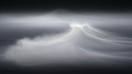 Smoke Sheets Moving At Different Depths