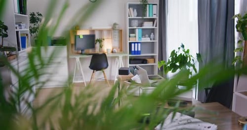 Empty Office Space Without Employees