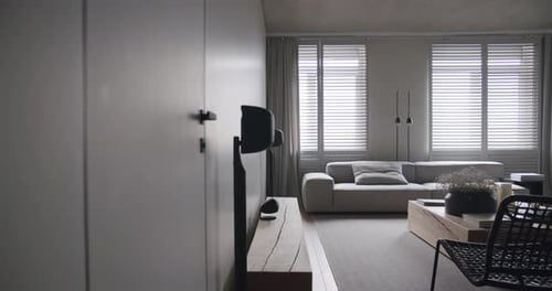 Modern Living Room Interior Design With Natural Light