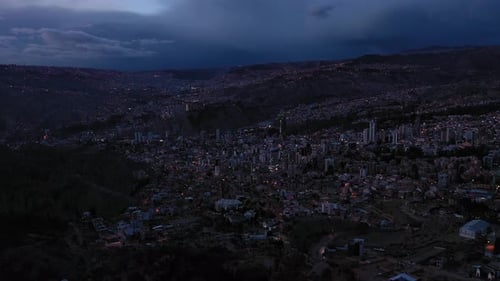 La Paz City at Night