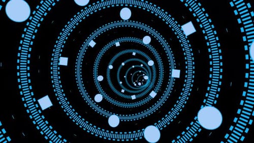 Animierter visueller Loop V9