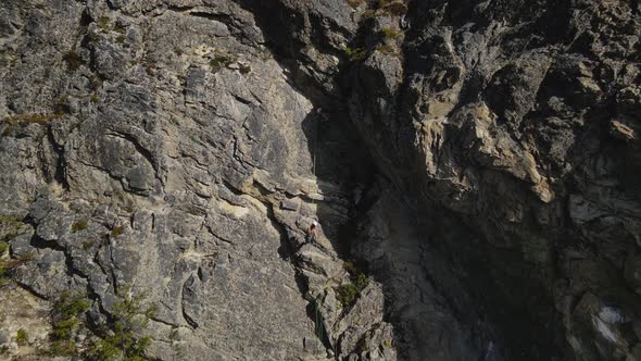 Two women rappelling on a rock, Sports Stock Footage ft. rock climbing ...
