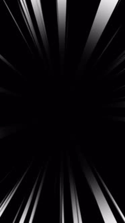 Abstract Speed Lines Burst Animation Vertical