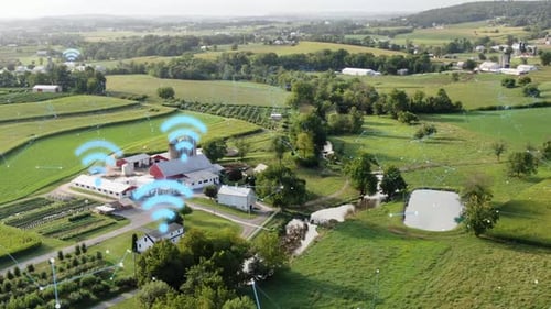 Législation sur l'expansion du haut débit public en milieu rural et financement des contribuables aux États-Unis. Antenne avec réseau superposé