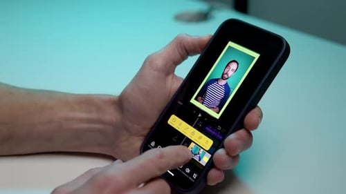 el programa de edición de vídeo en el teléfono