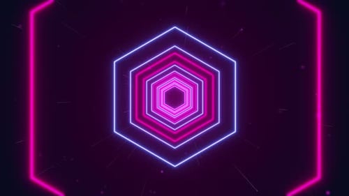 Abstrakte neonleuchtende Farbe bewegte Strichkunst