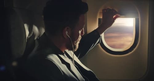 Cinematic shot of businessman using smartphone for send messages and control emails for work by us