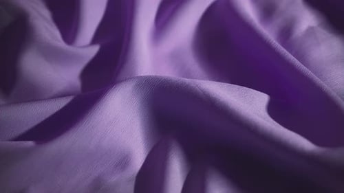 Abstract Purple Fabric Texture Close Up