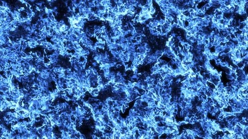 Blaues Feuer