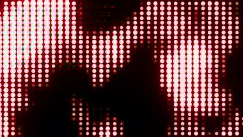Red Dots Vj Loop Lights Background For Scene Or Show
