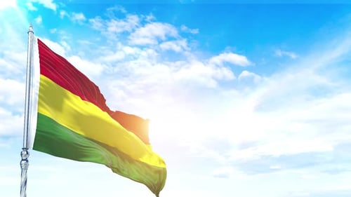 Flagge Boliviens